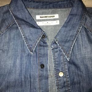 Brand Designer New Denim Shirt